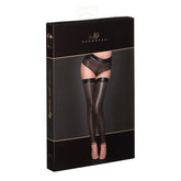 Ladies Laser Cut Stockings with Silicone Tape for Perfect Fit Hosiery